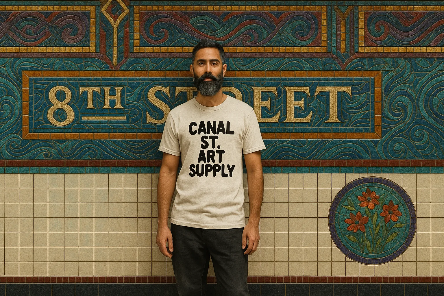 “Straight to Canvas” — An East Village Platform Loop